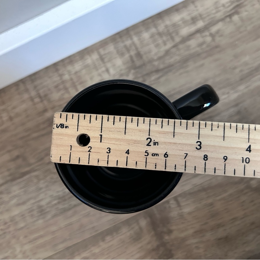 Mushroom botanical graphic black brown gold coffee mug tea trendy - Picture 9 of 10